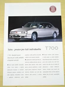 Tatra T 700 - prospekt