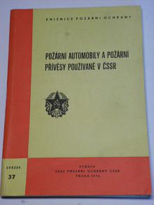 Požární automobily a požární přívěsy používané v ČSSR
