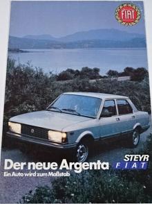 Fiat - Der neue Argenta Steyr Fiat - prospekt