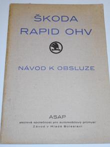 Škoda Rapid OHV - návod k obsluze - ASAP Mladá Boleslav