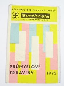 Průmyslové trhaviny 1975 - Synthesia Pardubice - prospekt