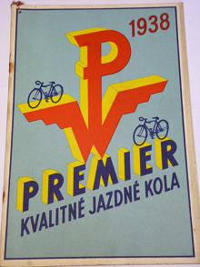Premier - kvalitné jazdné kola - 1938 - prospekt