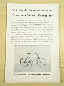 Premier - Kinderräder - 1931 - prospekt