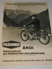 Phänomen Ahoi - motor Sachs 125 ccm - prospekt - 1941