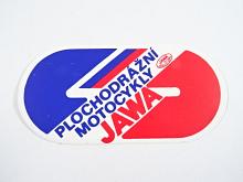 JAWA - plochodrážní motocykly - samolepka