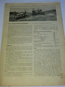 Der Deutz Bauernschlepper - prospekt - 1937