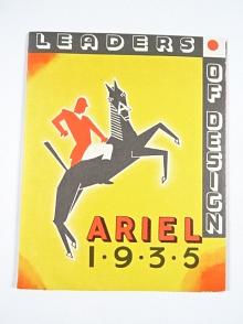 Ariel 1935 - prospekt - REPRINT