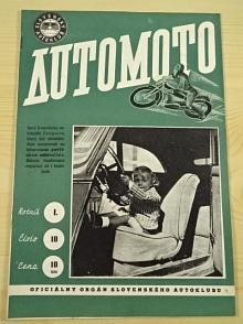 Automoto - 10/1946 - Oficiálny orgán Slovenského autoklubu