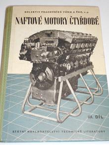 Naftové motory čtyřdobé - III. díl - 1955