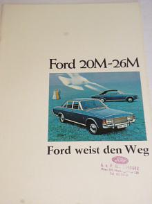 Ford 20 M - 26 M - prospekt - 1970