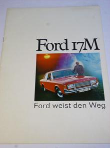 Ford 17 M, Coupé, Kombi, RS - prospekt - 1970