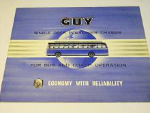 GUY - autobusy - prospekt - 1963