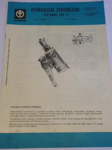 Hydraulické servořízení 712 HRNB - 350 - 6 - katalogový list