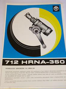 Hydraulické servořízení 712 HRNA - 350 - prospekt