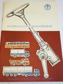 Hydraulické servořízení 712 HRSA - 350, 712 HRNA - 350 - popis a jeho použití, údržba, provozní instrukce - 1984