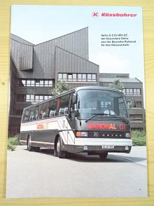 Kässbohrer - Setra S 215 HRI-GT, der besondere Setra aus der Baureihe Rational für den Reiseverkehr - prospekt - 1990