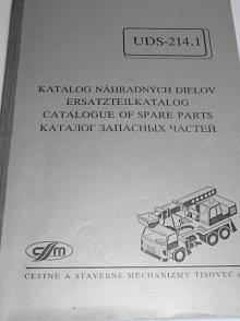 UDS - 214.1 - Tatra 815 - katalog náhradných dielov - 1988 - Cestné a stavebné mechanizmy Tisovec a. s.
