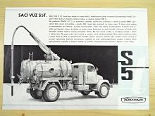 Praga S5T-3 sací vůz - Karosa, Vysoké Mýto - prospekt