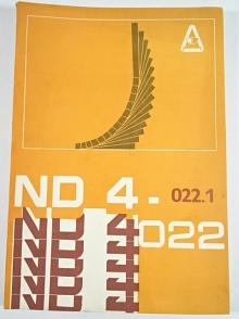 ND 4-022.1 - hydraulický nakladač - katalog náhradních dílů - 1986/87