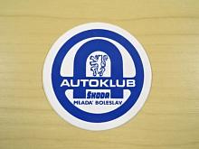 Autoklub Škoda Mladá Boleslav - samolepka