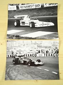 Texaco - fotografie + Presse - Information - Lotus, Emerson Fittipaldi, Ronnie Peterson