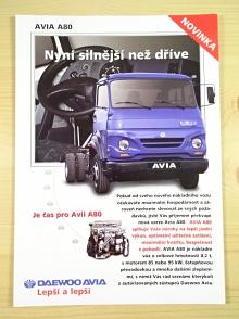 Avia A 80 - prospekt - Daewoo Avia