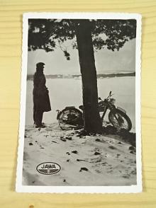 JAWA 175 - pohlednice - fotografie - 1939
