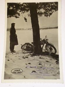 JAWA 175 - pohlednice - fotografie - 1939