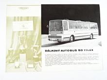 Karosa - dálkový autobus  ŠD 11 Lux - prospekt - Motokov