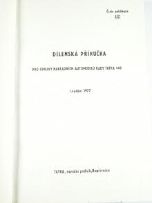 Tatra 148 - dílenská příručka - 1977