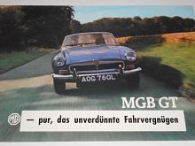 MG - MGB GT - pur, das unverdünnte Fahrvergnügen - prospekt