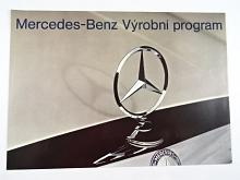 Mercedes - Benz - výrobní program - prospekt - 1974