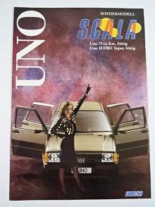 Fiat Uno Scala - prospekt - 1989