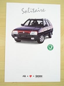 Škoda Forman Solitaire - prospekt - 1993