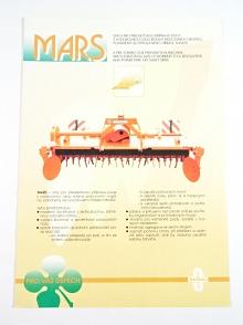 Mars - stroj pro předseťovou přípravu půdy - rotační kypřič - prospekt - Ostroj Opava
