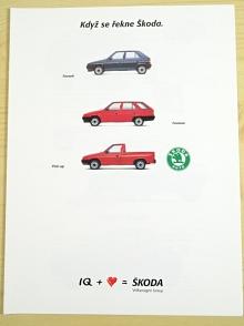 Škoda Favorit, Forman, Pick-up - prospekt