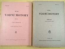 Vodní motory - díl I. + tabulky - Jaroslav Hýbl - 1950