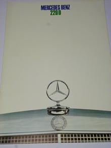 Mercedes - Benz - 220 D - 1968 - prospekt