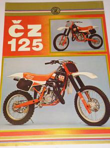 ČZ 125 Type 519 - 1990 - prospekt
