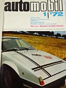 Automobil - časopis - 1972 - Škoda, JAWA, VAZ, Fiat...