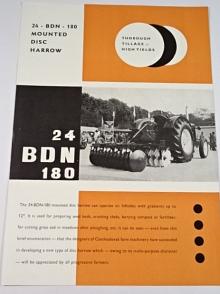 ROSS - 24-BDN-180 - mounted disc harrow - prospekt - 1967 - Motokov
