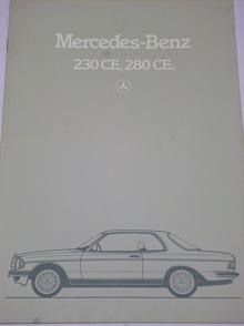 Mercedes - Benz 230 CE, 280 CE - prospekt - 1982