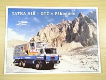 Tatra 815 - GTC v Pákistánu - pohlednice