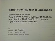 Ford Cortina 1967 - 1968 Autobook - Workshop Manual - 1972