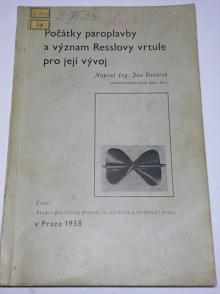 Počátky paroplavby a význam Resslovy vrtule pro její vývoj - 1938 - Vaněček