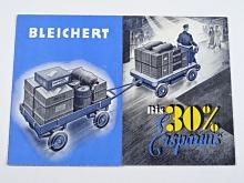 Bleichert - Eidechsen - Anhängers - prospekt - 1940