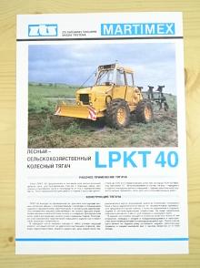 ZTS - LPKT 40 - prospekt - ZTS Turčianske strojárne divízia Trstená - Martimex