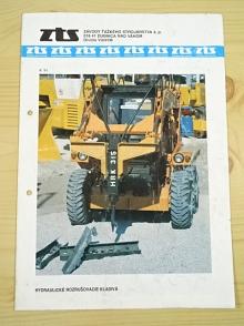 Hydraulické rozrušovacie kladivá - ZTS Dubnica nad Váhom - prospekt - 1991