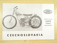 JAWA - plochodrážní motocykl JAWA 500 DT - 890 - prospekt - 1968