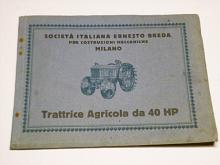 Trattrice Agricola da 40 HP - Breda 40 HP - prospekt